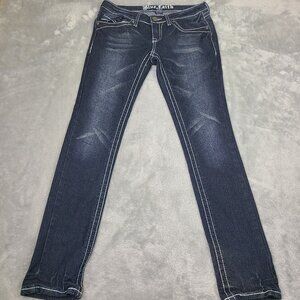 Blue Faith women jeans size 7/8‎